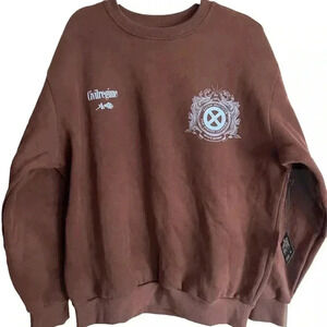 Civil Regime Marvel X-men XL Crew Neck Sweatshirt NWT Brown